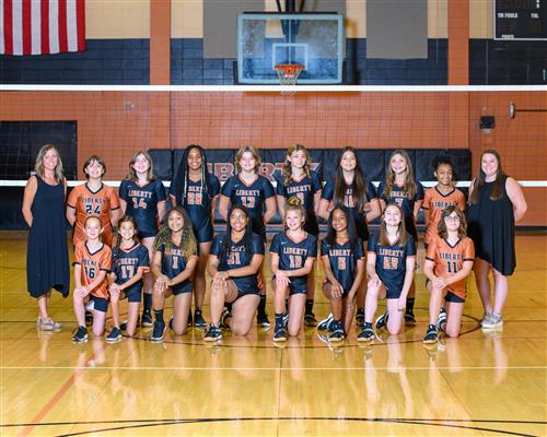 8th Grade Volleyball Team 2021-2022